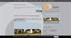 Desktop Screenshot of ferienhaus-fehmarnstrand.de